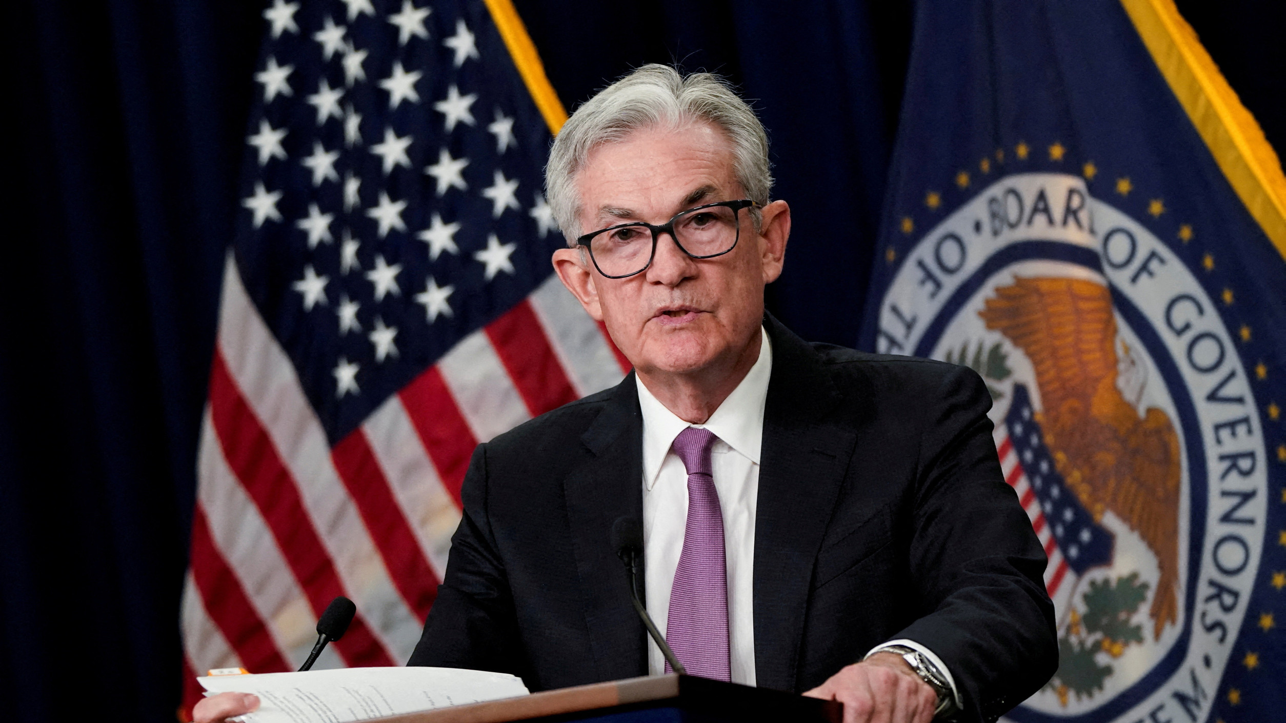 Jay Powell says Fed will 'keep at it' in hawkish inflation speech |  Financial Times