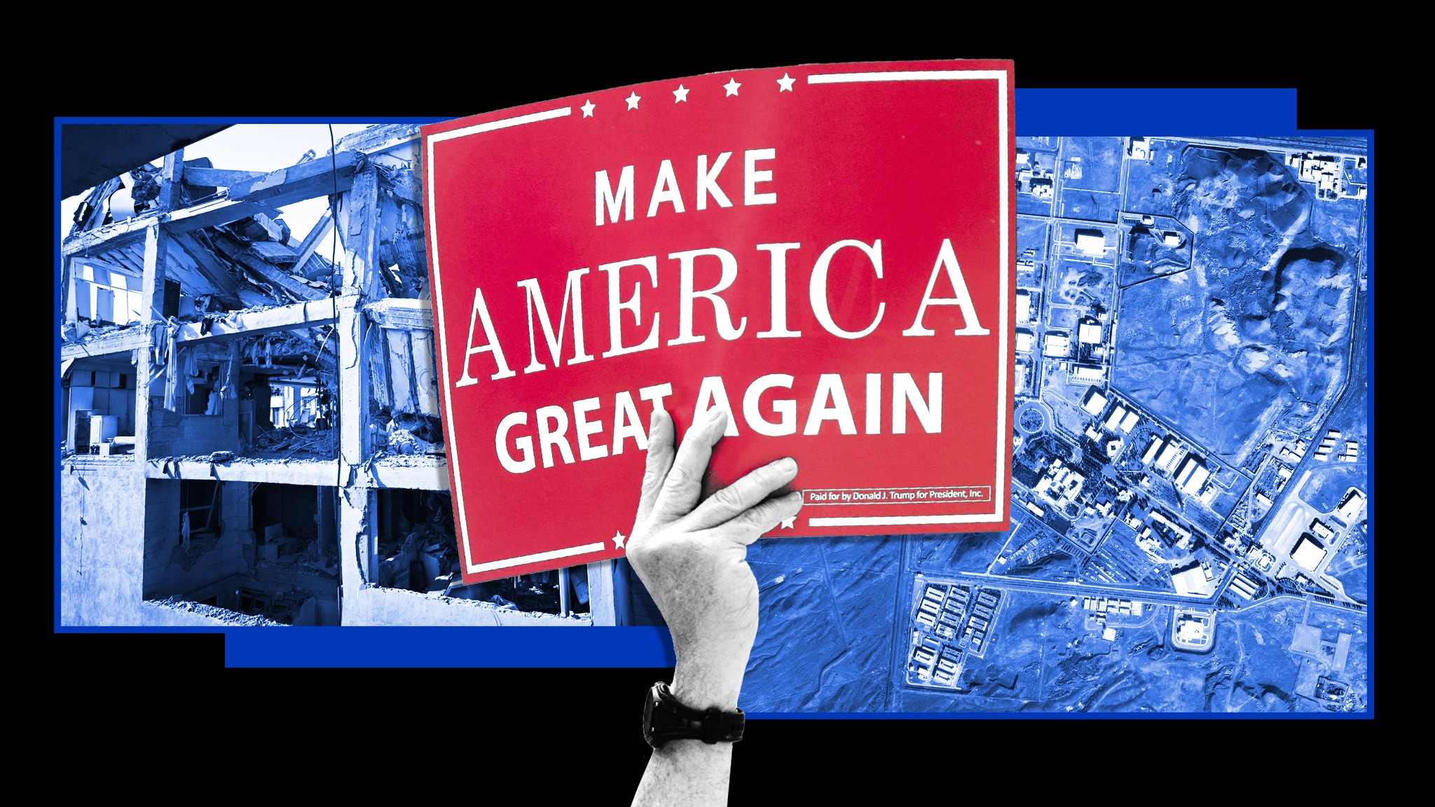 Donald Trump's anti-war pledge tested as Israel's attack on Iran splits Maga base