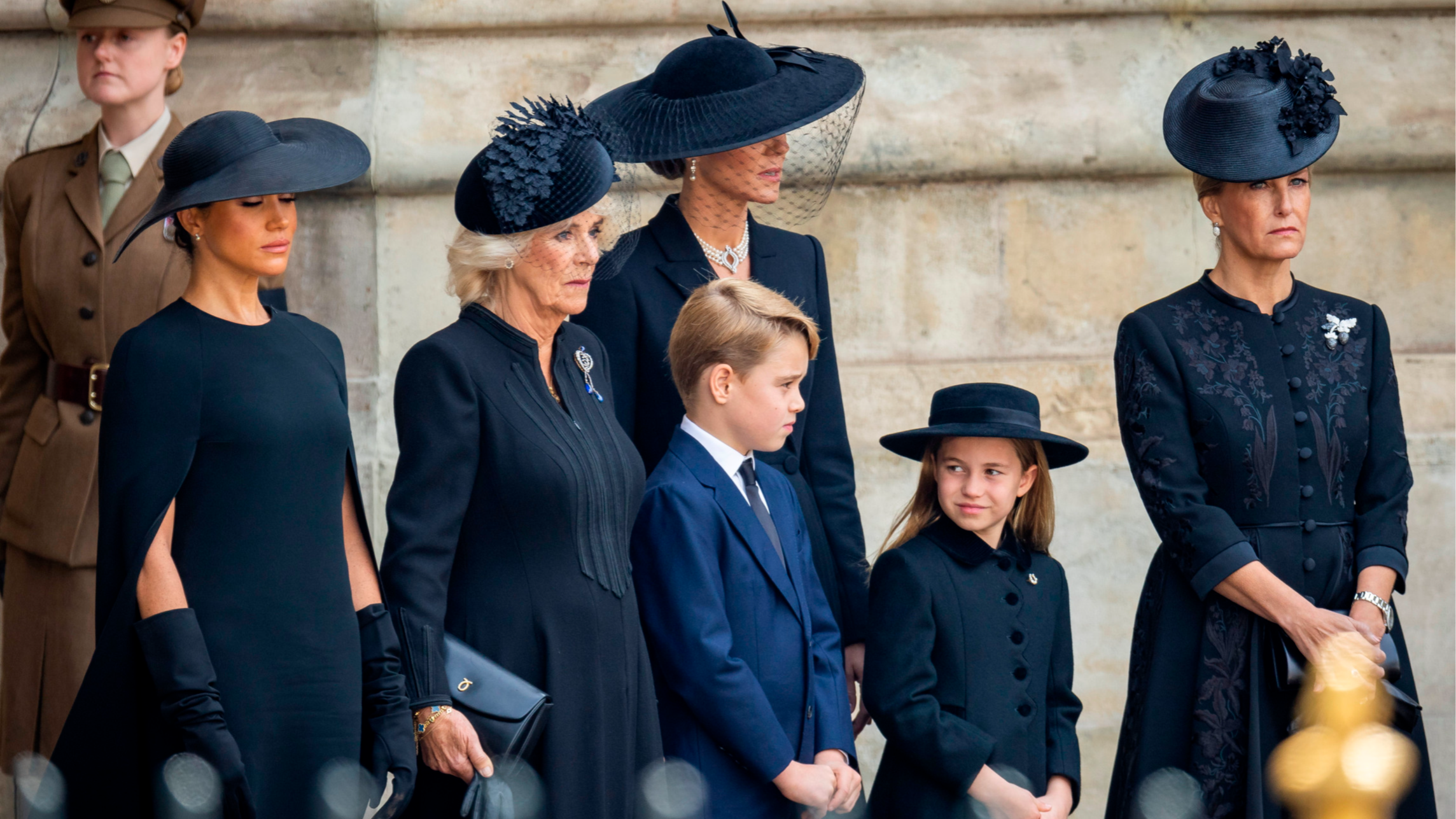 Black Navy And Pearls How The Royals Dressed To Mourn The Queen Financial Times