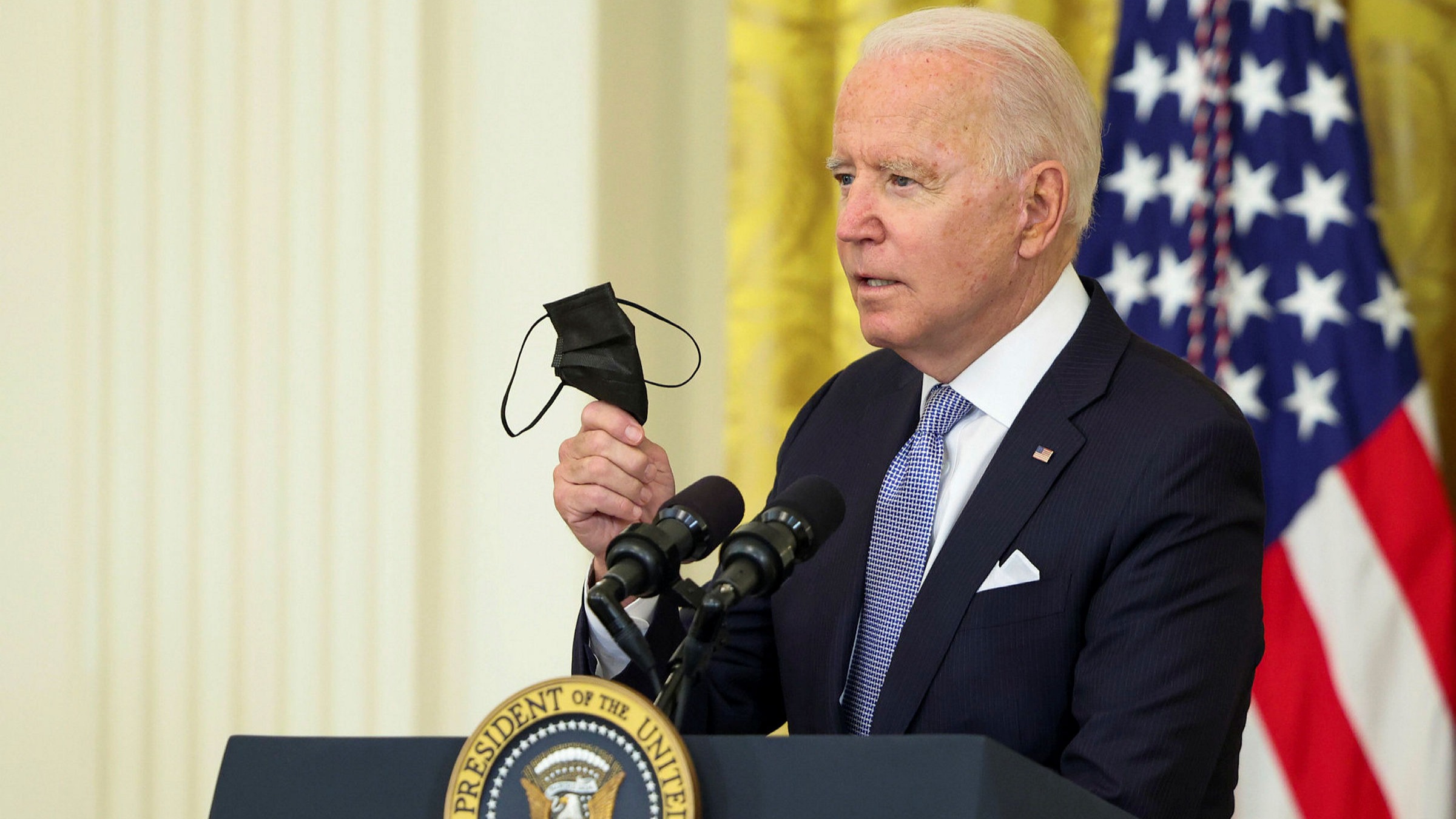 Coronavirus: Biden reveals mandates and calls for incentives to boost  vaccinations - as it happened | Financial Times
