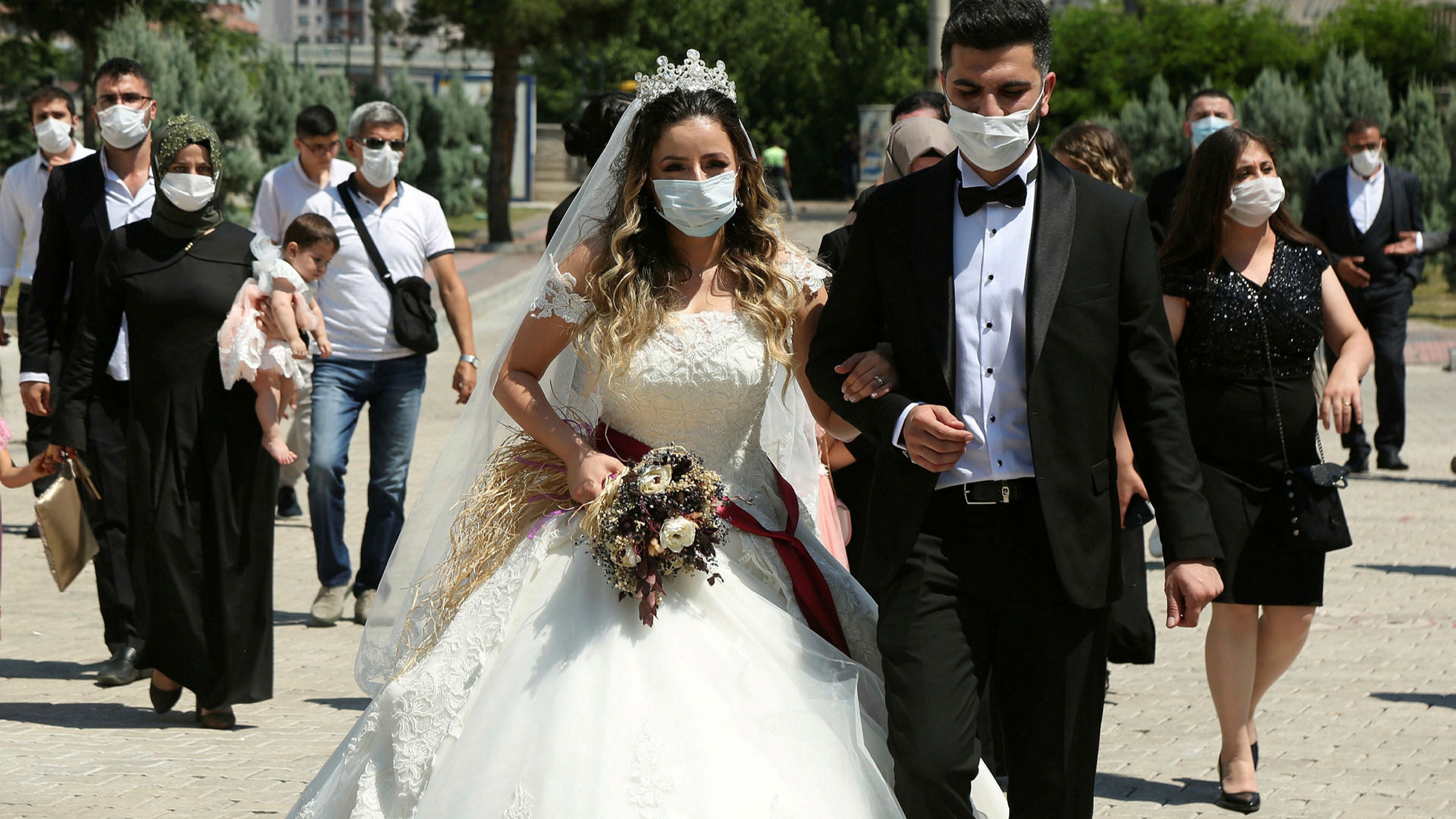 Turkey unveils unusual tactic to control virus: wedding inspectors |  Financial Times