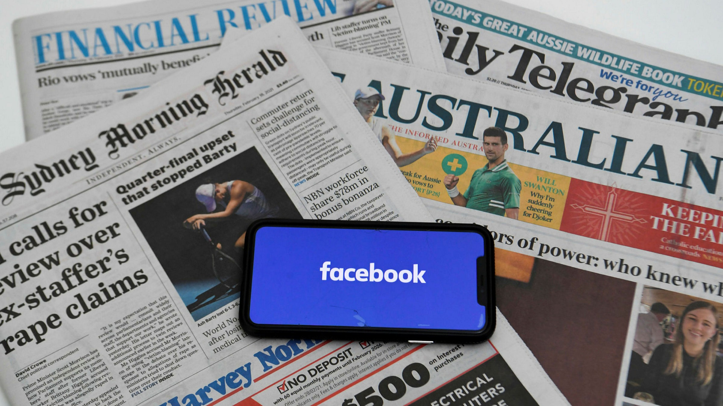 anspore Svin næve Facebook ban on news in Australia provokes fierce backlash | Financial Times