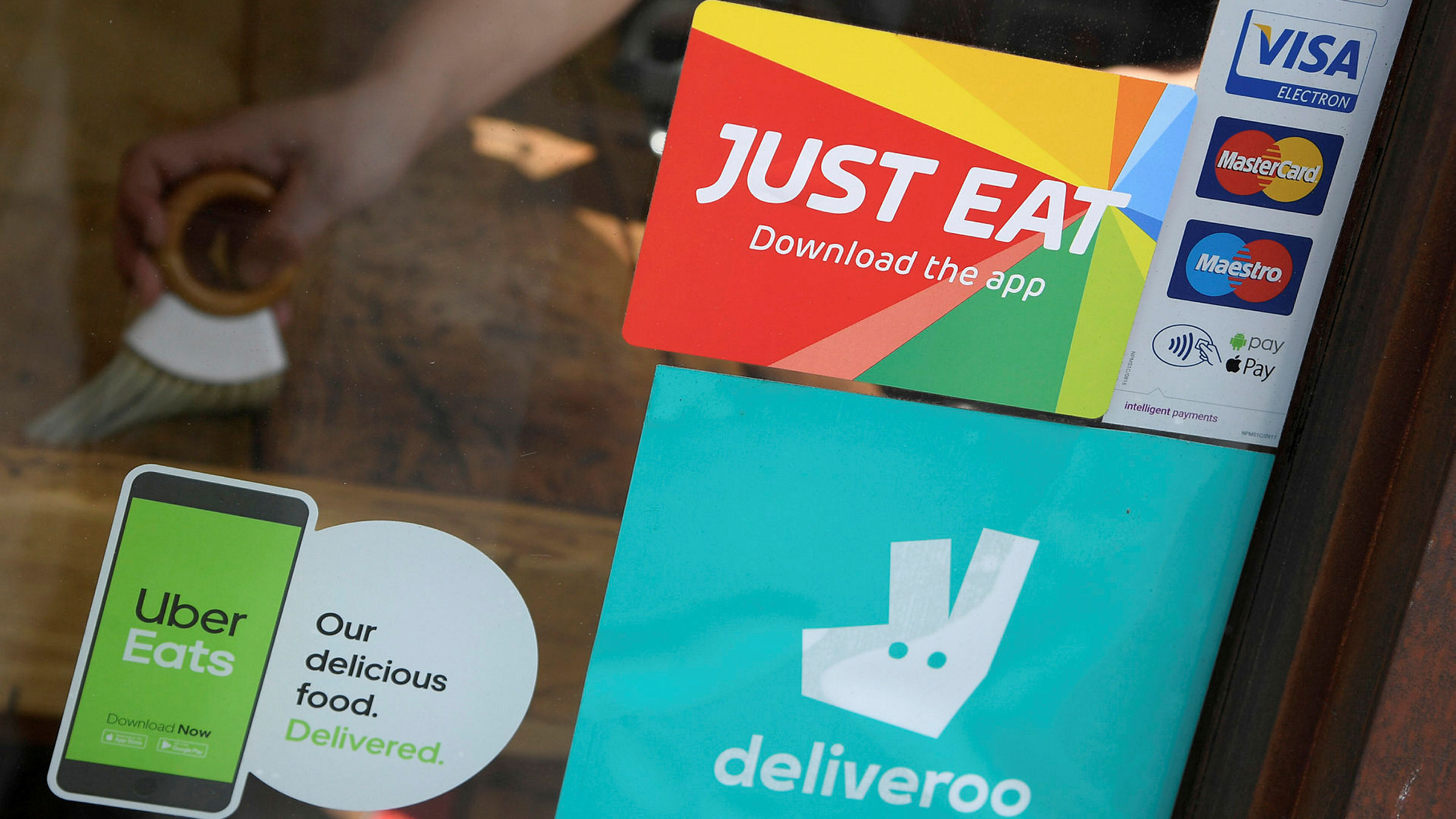 just eat and deliveroo