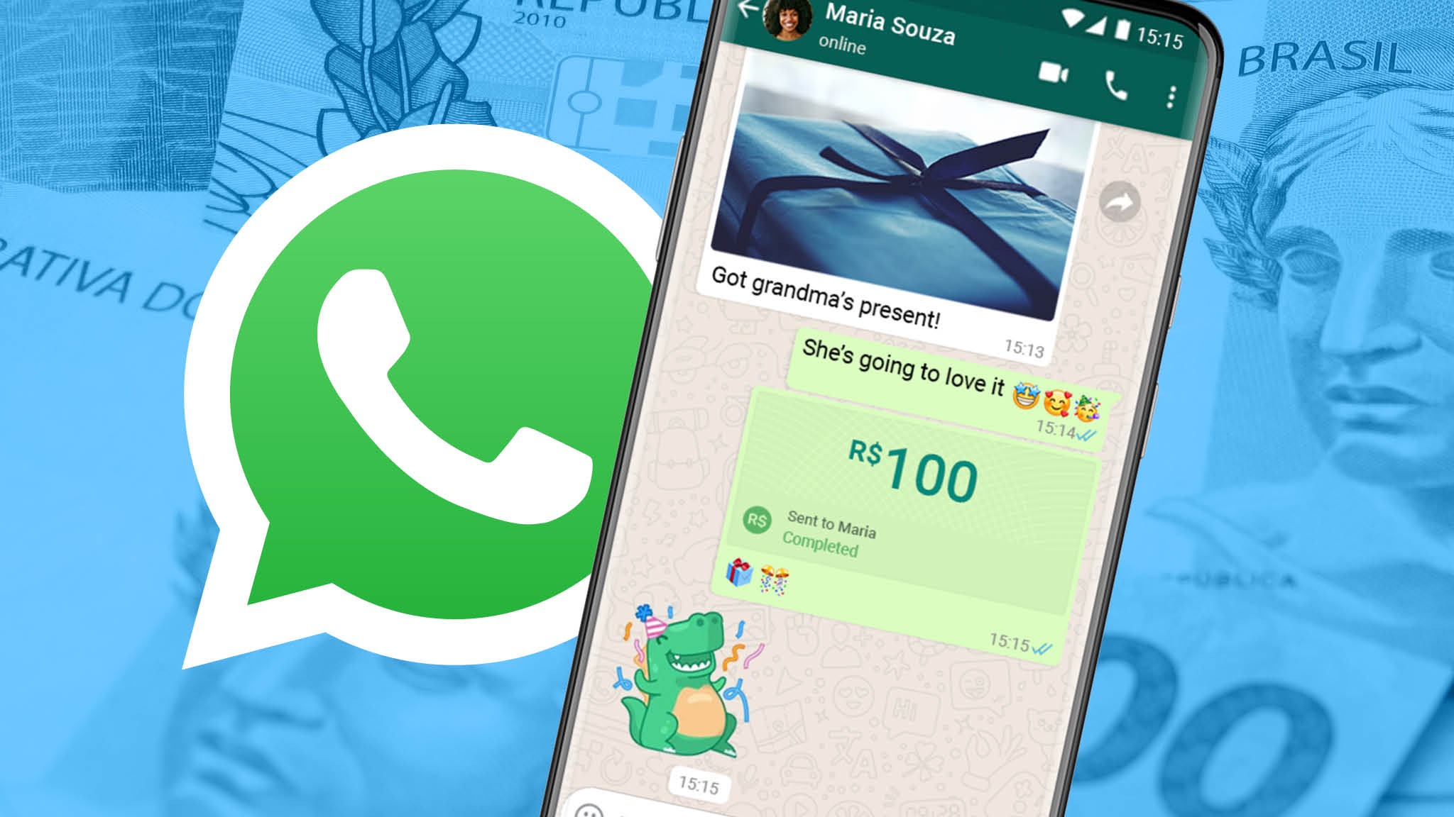 Whatsapp payment service