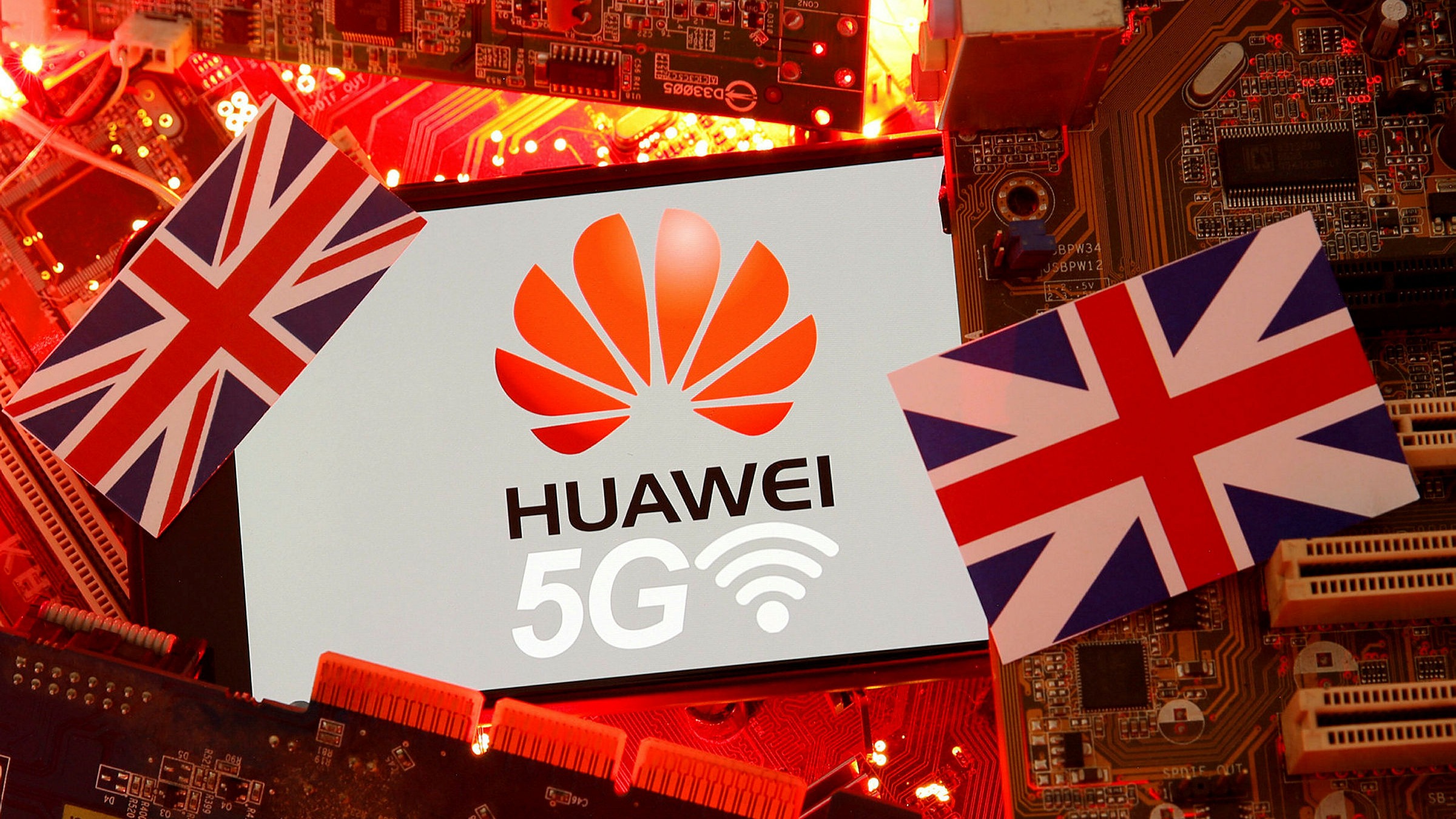 Huawei 5g kits get banned in UK