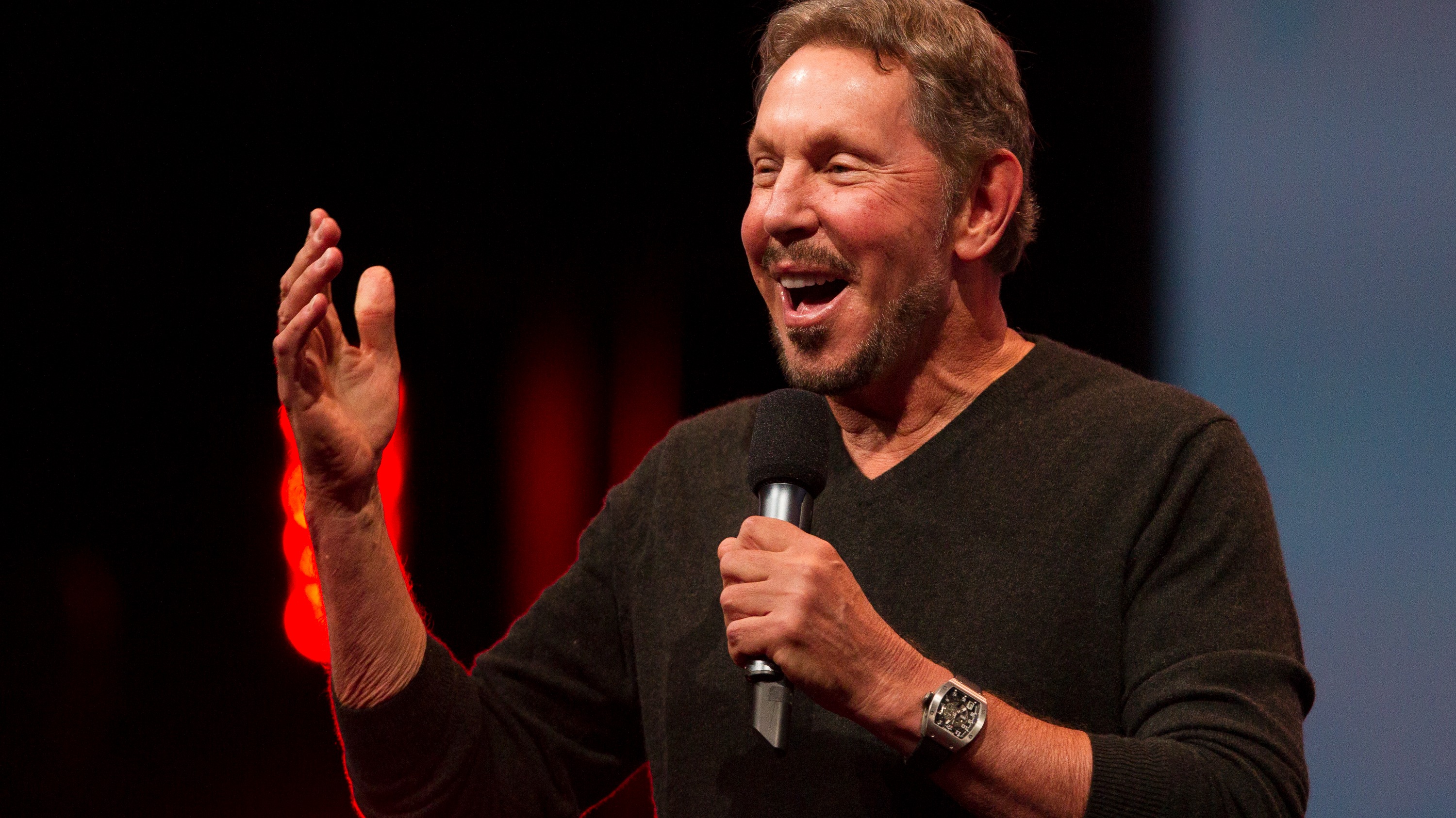 Larry Ellison at Oracle Conference