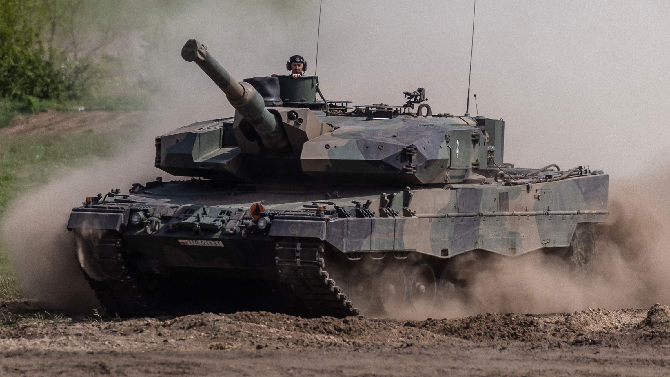 The Germany Sends 18 Leopard-2 Tanks to Ukraine after Long Wait.