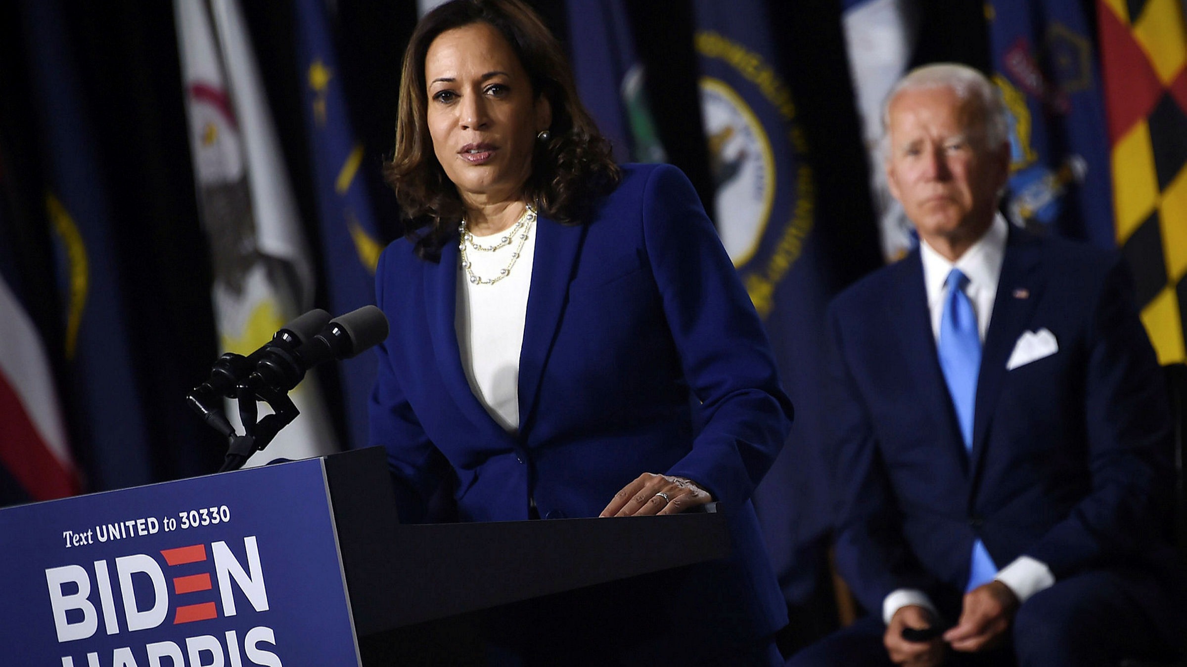 Kamala Harris hits out at Trump&#39;s pandemic record in Biden ticket debut | Financial Times