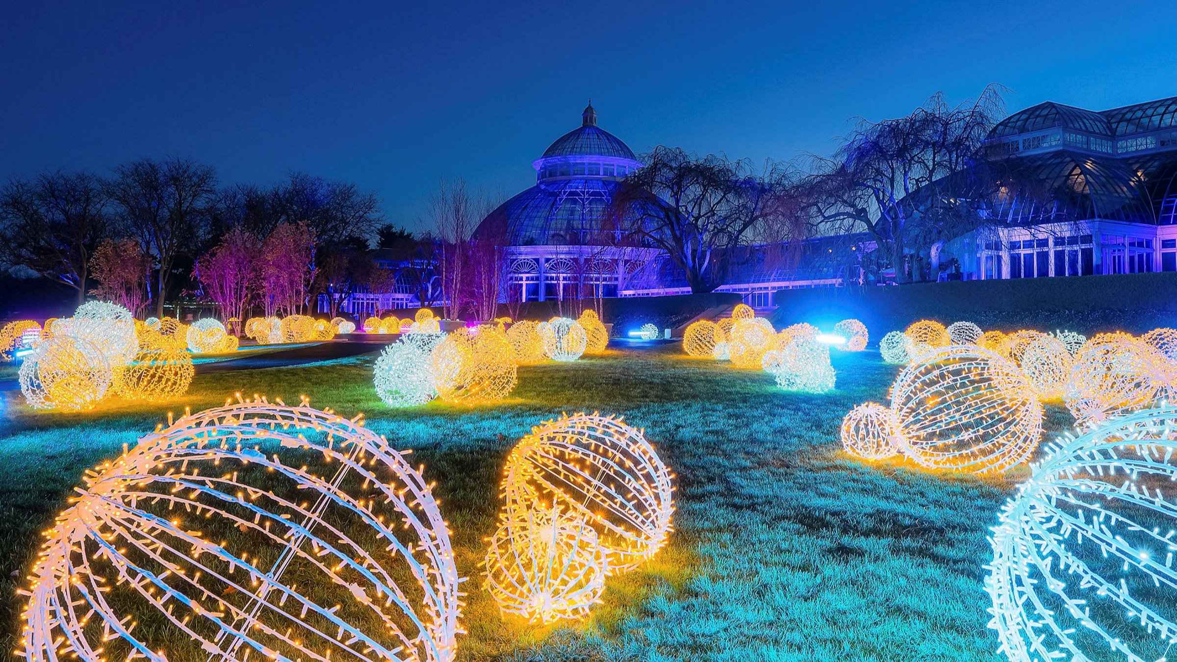 The Best Botanic Garden Christmas Light Shows Financial Times
