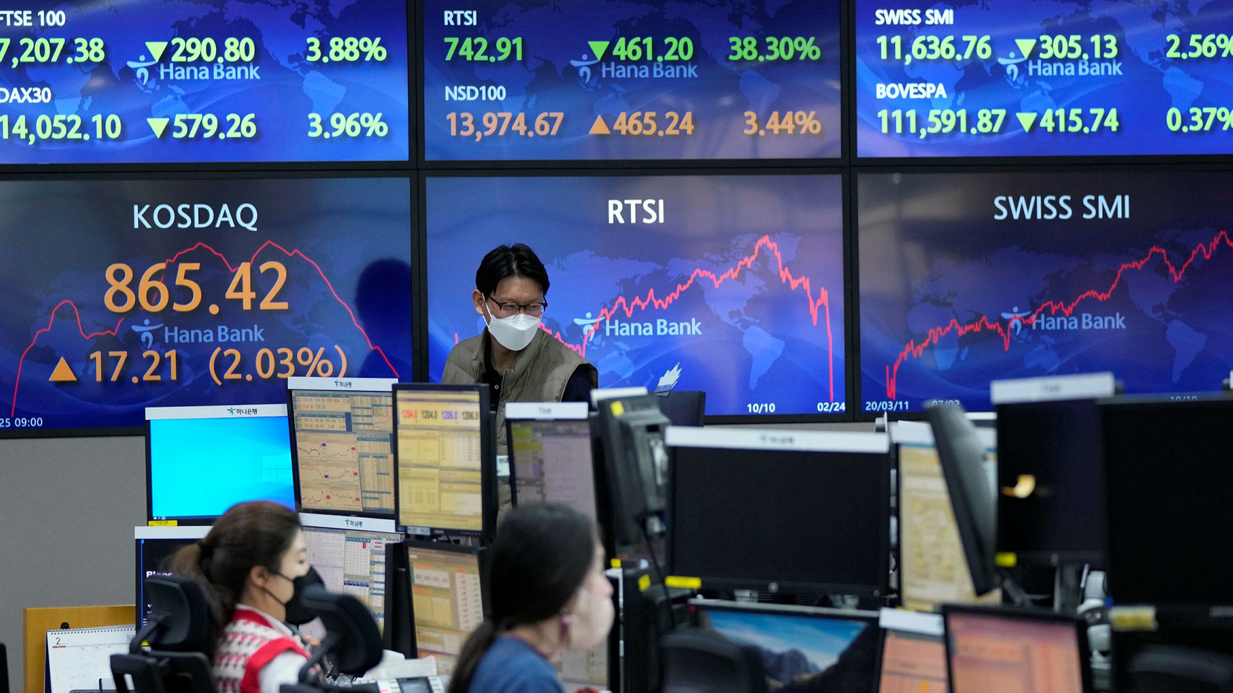 European stocks set to open down after pressure builds on Russian financial system - Vimarsana News