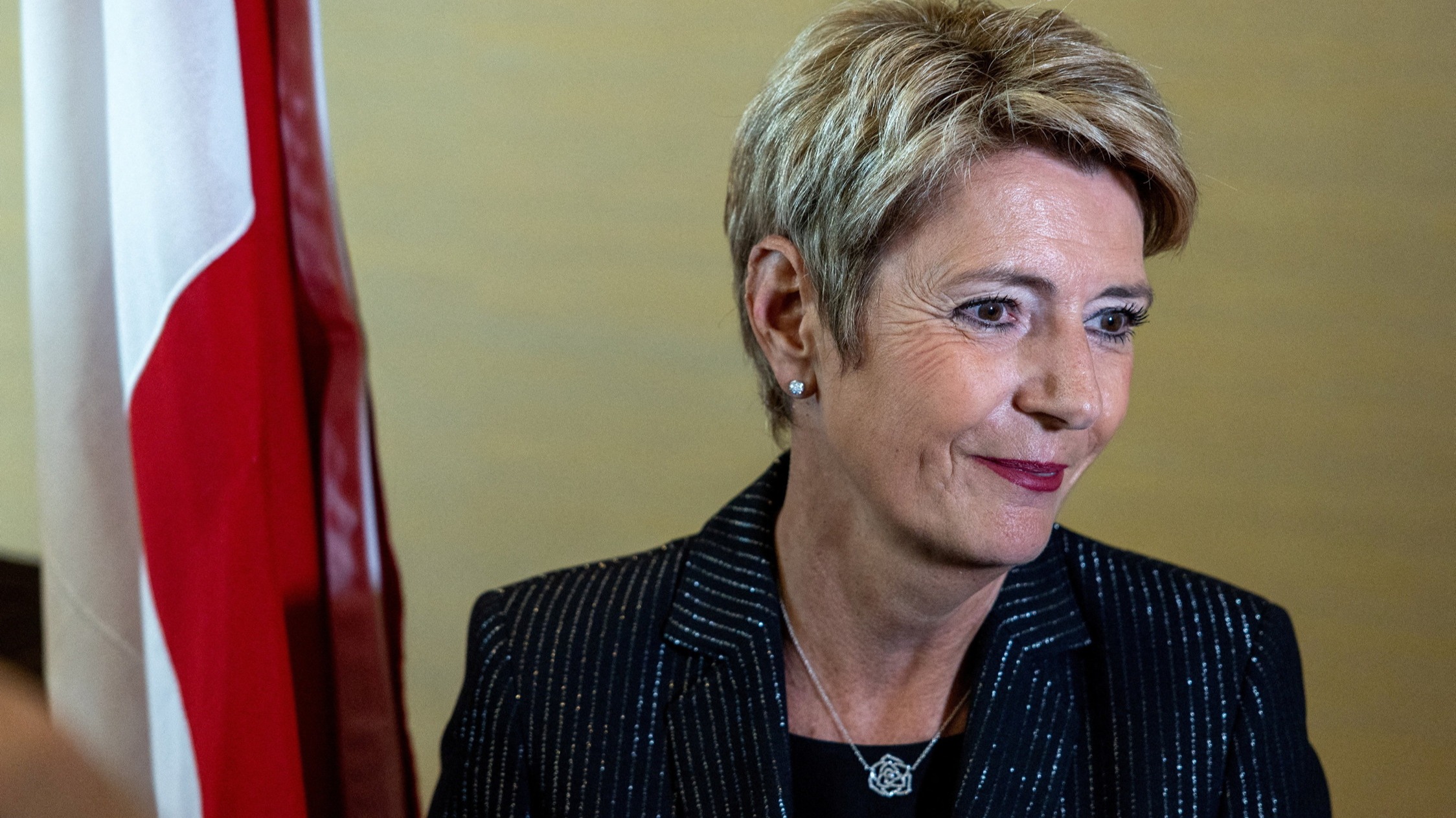 Swiss President and Economy Minister in Washington