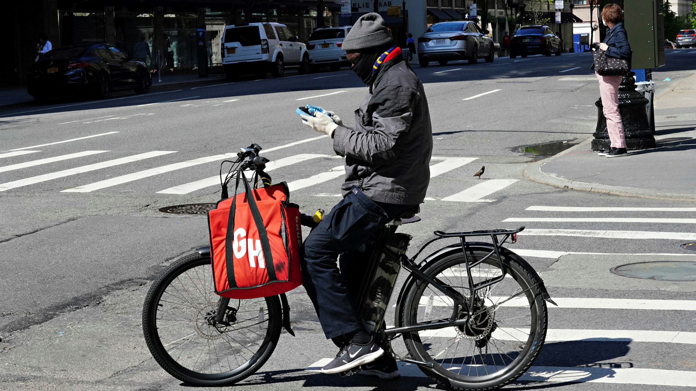 ubereats bike courier