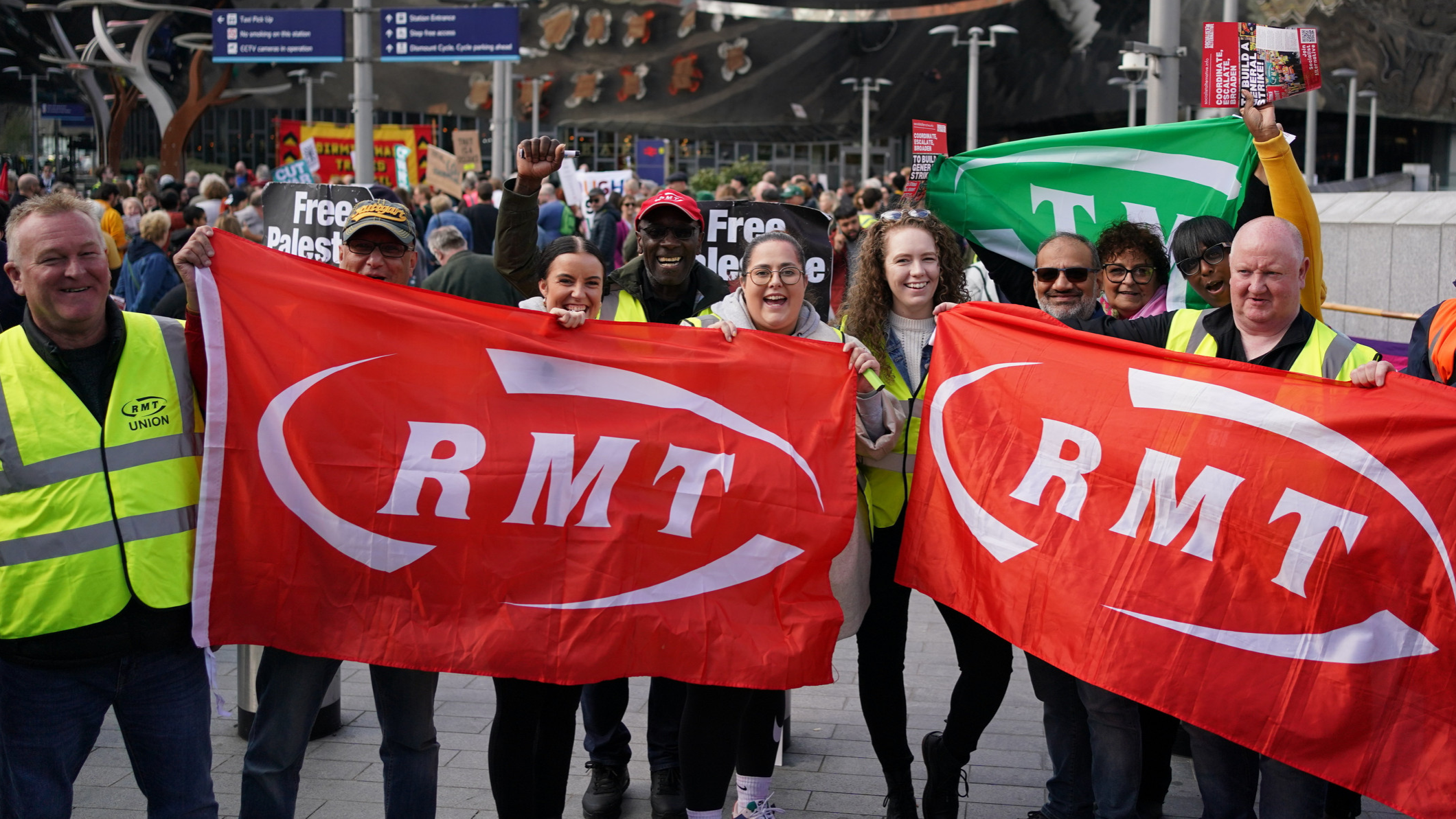 Uk S Biggest Rail Union Seeks Mandate To Continue Strikes Into Spring Financial Times