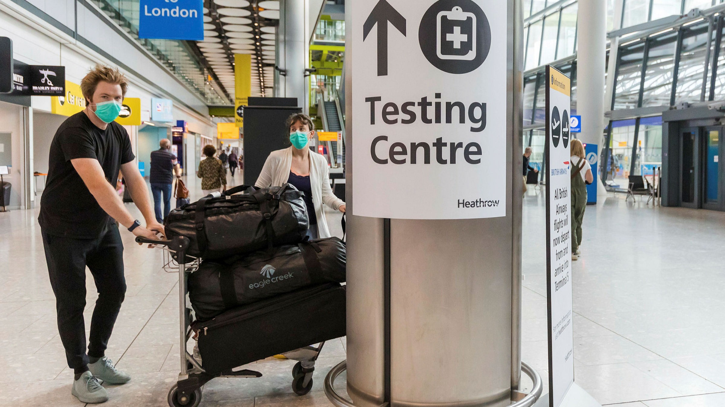 UK tightens travel restrictions to tackle new coronavirus variant ...