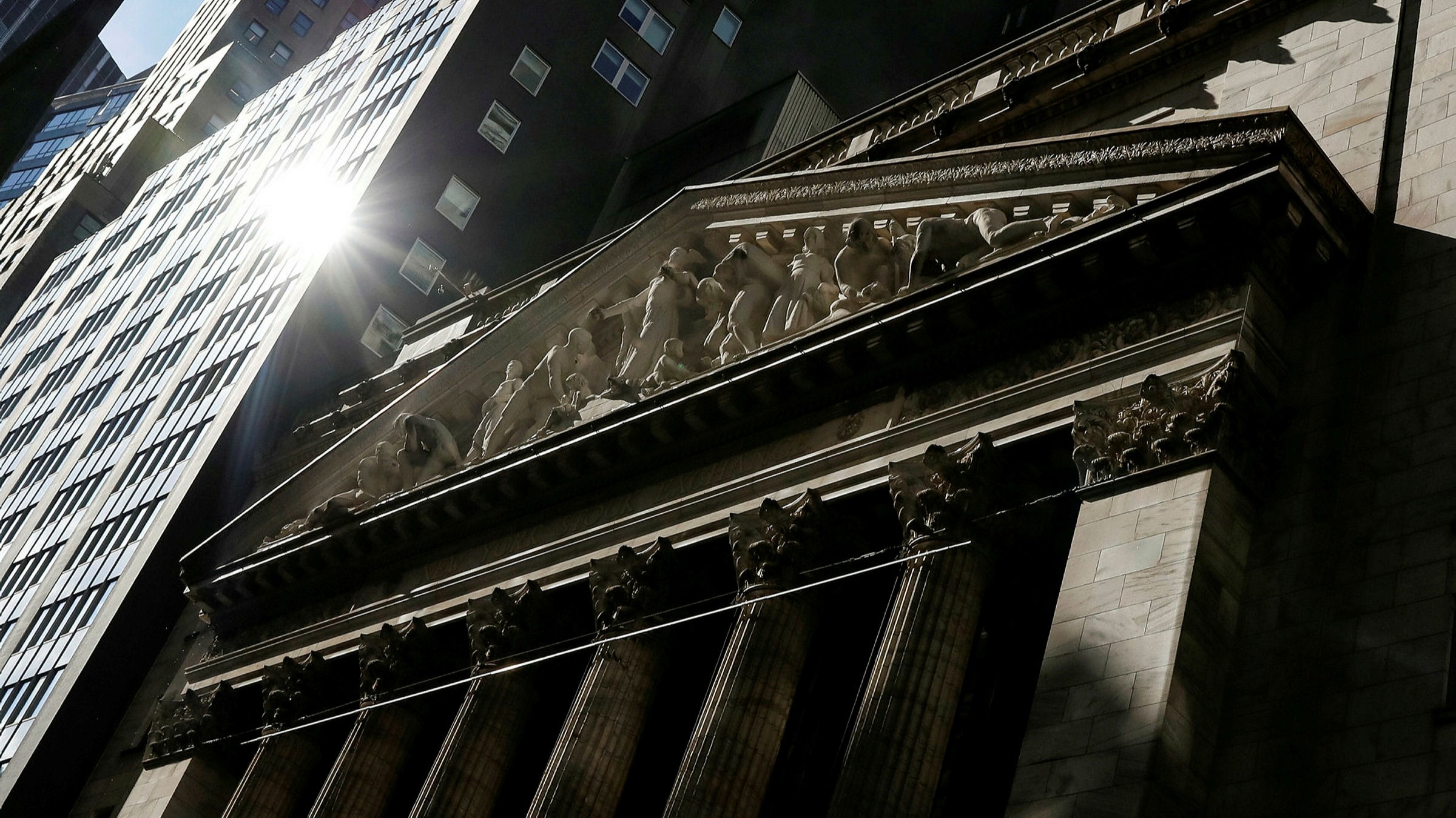 wall street indices today